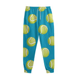 Tennis Theme Pattern Print Sweatpants