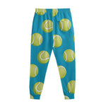 Tennis Theme Pattern Print Sweatpants