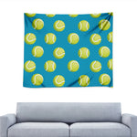 Tennis Theme Pattern Print Tapestry