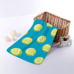 Tennis Theme Pattern Print Towel