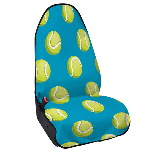 Tennis Theme Pattern Print Waterproof Car Seat Cover