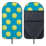 Tennis Theme Pattern Print Waterproof Car Seat Cover