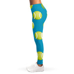 Tennis Theme Pattern Print Women's Leggings