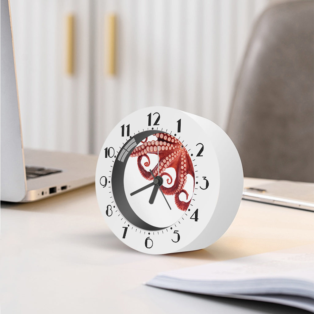 Tentacles Of Octopus Print Alarm Clock
