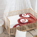 Tentacles Of Octopus Print Baby Crib Sheet