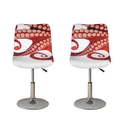 Tentacles Of Octopus Print Bar Stool Covers