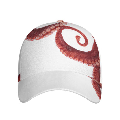 Tentacles Of Octopus Print Baseball Cap
