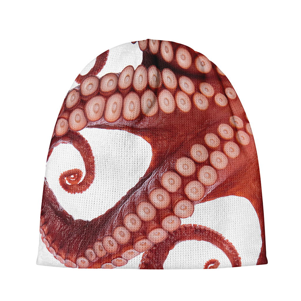 Tentacles Of Octopus Print Beanie