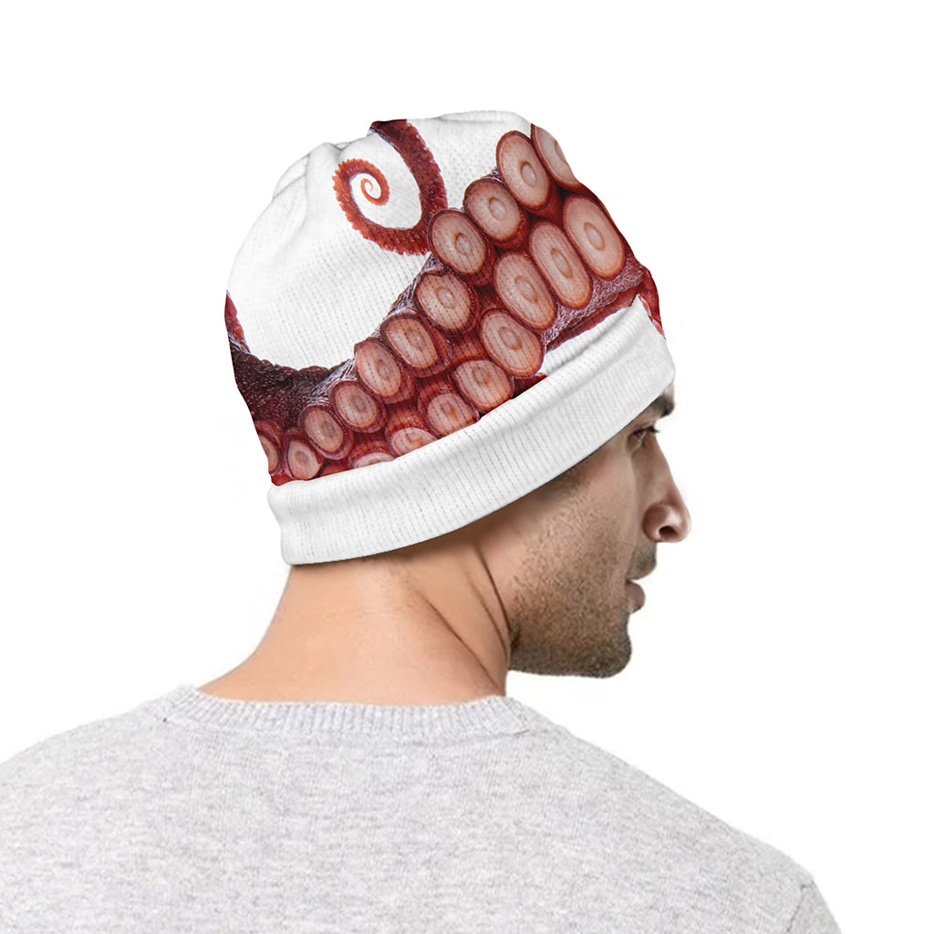 Tentacles Of Octopus Print Beanie