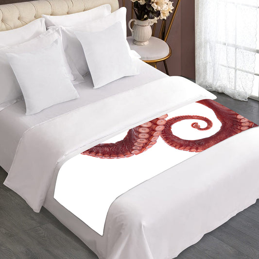 Tentacles Of Octopus Print Bed Runner