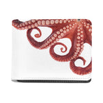 Tentacles Of Octopus Print Bifold Wallet