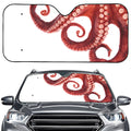 Tentacles Of Octopus Print Car Windshield Sun Shade