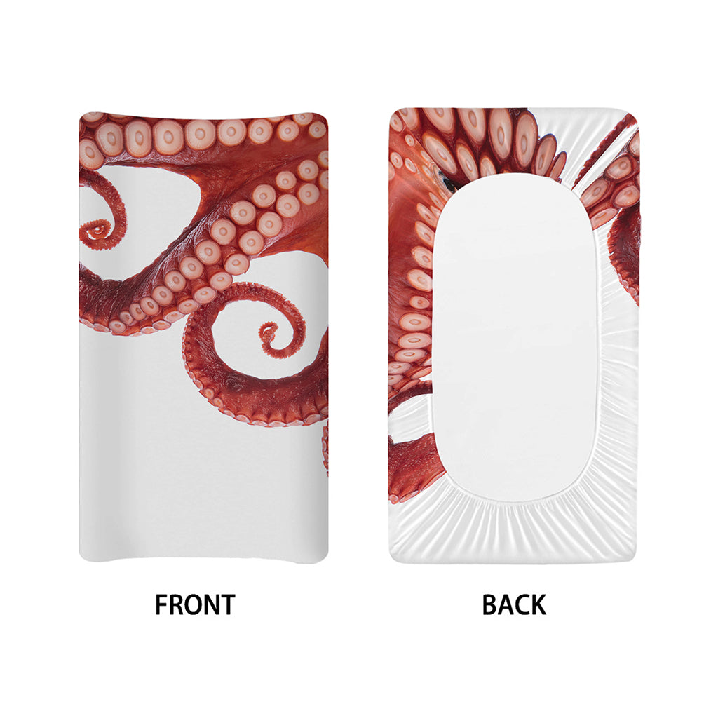 Tentacles Of Octopus Print Changing Pad Cover