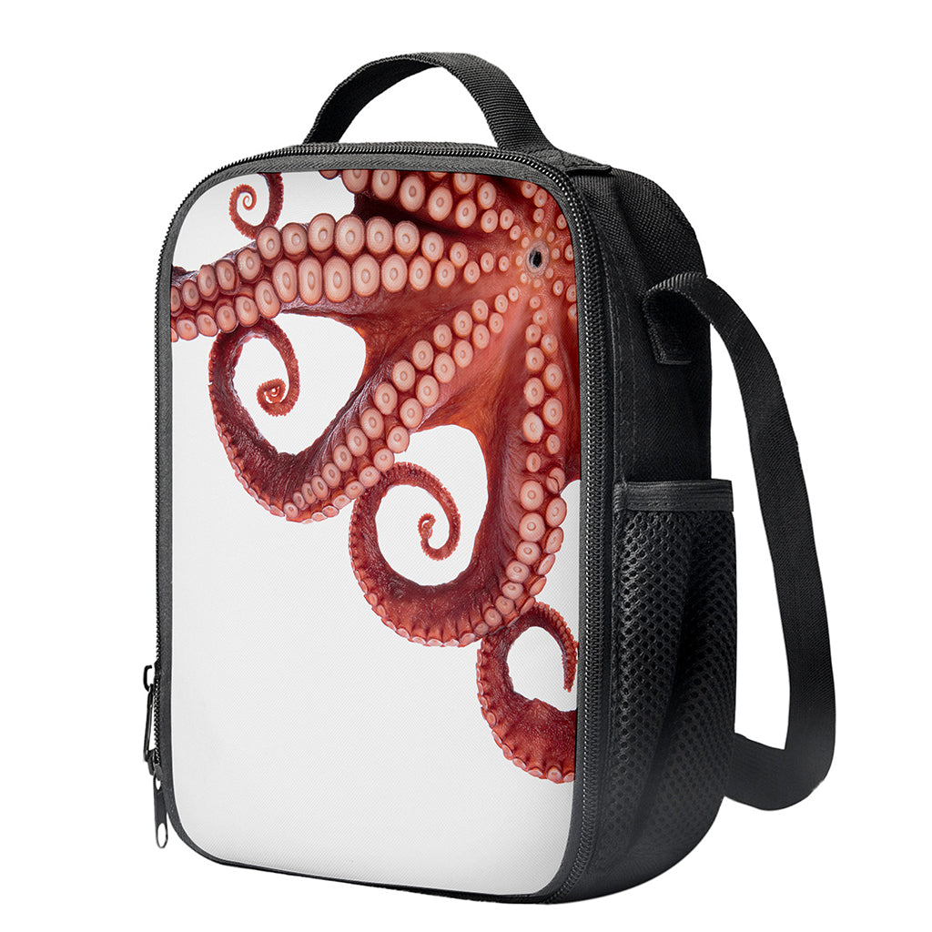 Tentacles Of Octopus Print Crossbody Lunch Bag