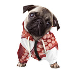Tentacles Of Octopus Print Dog Zip Up Hoodie