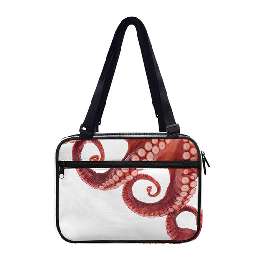 Tentacles Of Octopus Print Double Strap Bible Bag