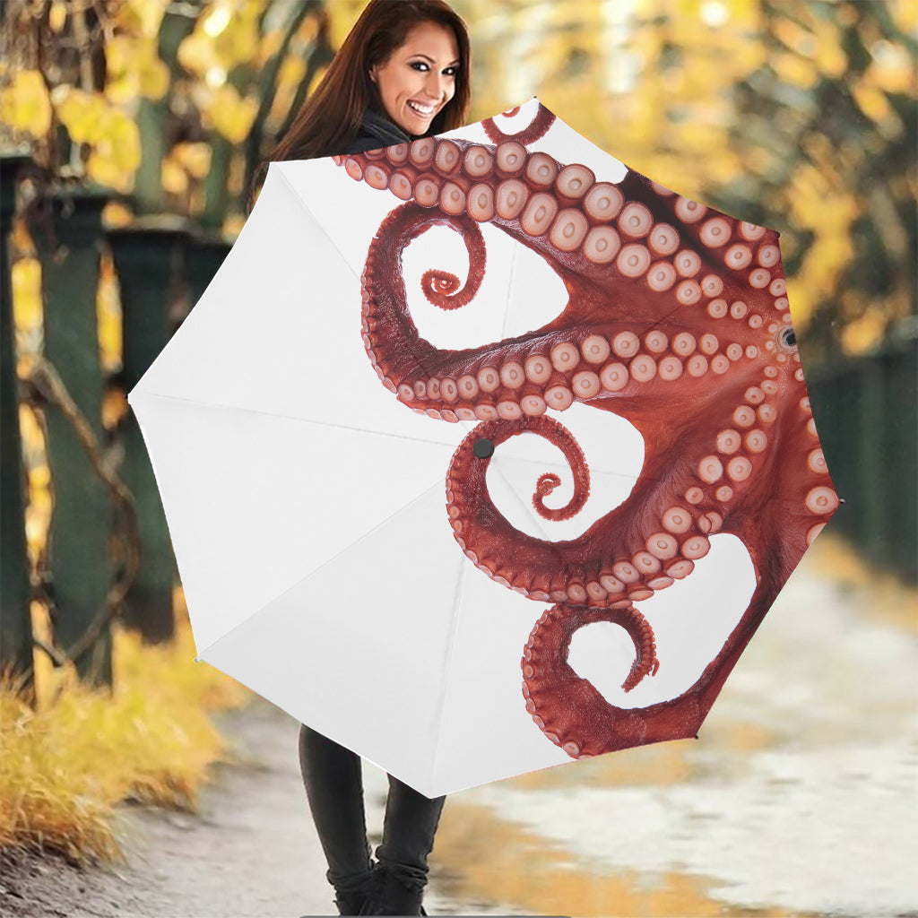 Tentacles Of Octopus Print Foldable Umbrella