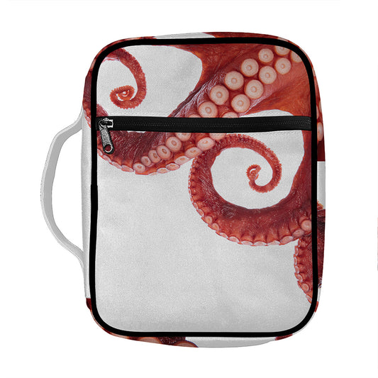 Tentacles Of Octopus Print Front Pocket Bible Bag