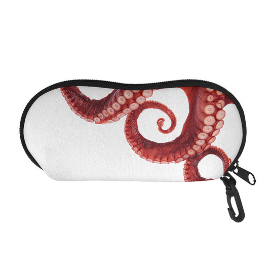 Tentacles Of Octopus Print Glasses Case