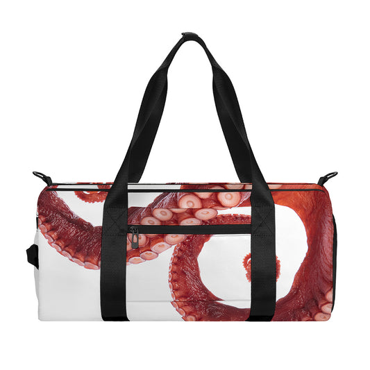 Tentacles Of Octopus Print Gym Bag