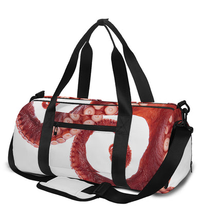 Tentacles Of Octopus Print Gym Bag