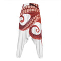 Tentacles Of Octopus Print Hammer Pants