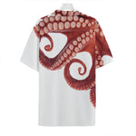 Tentacles Of Octopus Print Hawaiian Shirt
