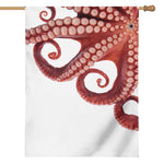 Tentacles Of Octopus Print House Flag