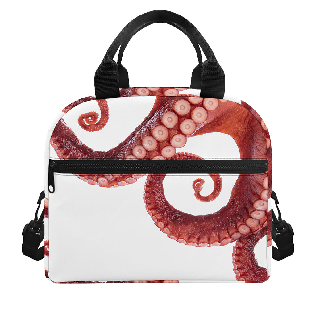 Tentacles Of Octopus Print Insulated Lunch Bag