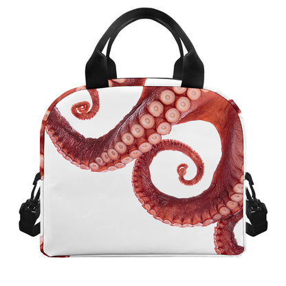 Tentacles Of Octopus Print Insulated Lunch Bag