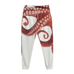 Tentacles Of Octopus Print Jogger Pants