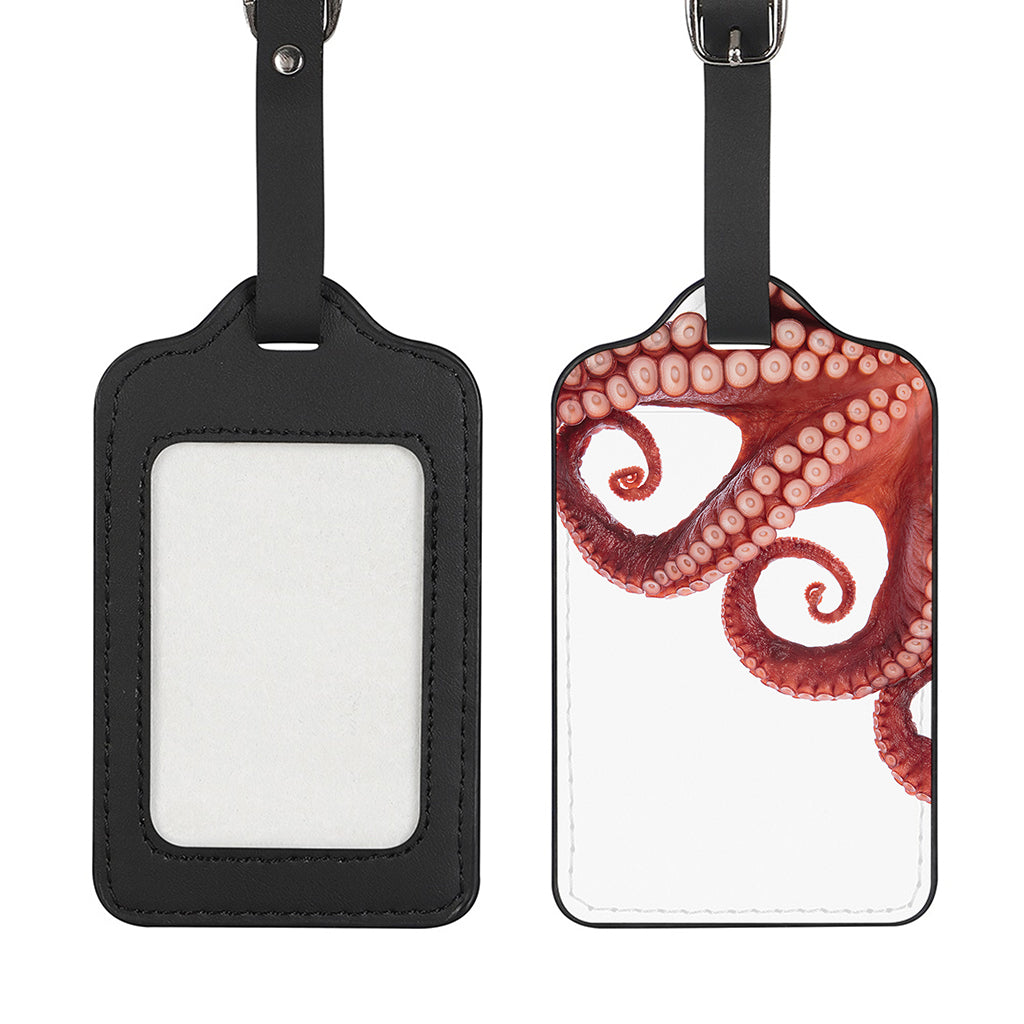 Tentacles Of Octopus Print Luggage Tag