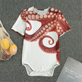 Tentacles Of Octopus Print Men's Bodysuit