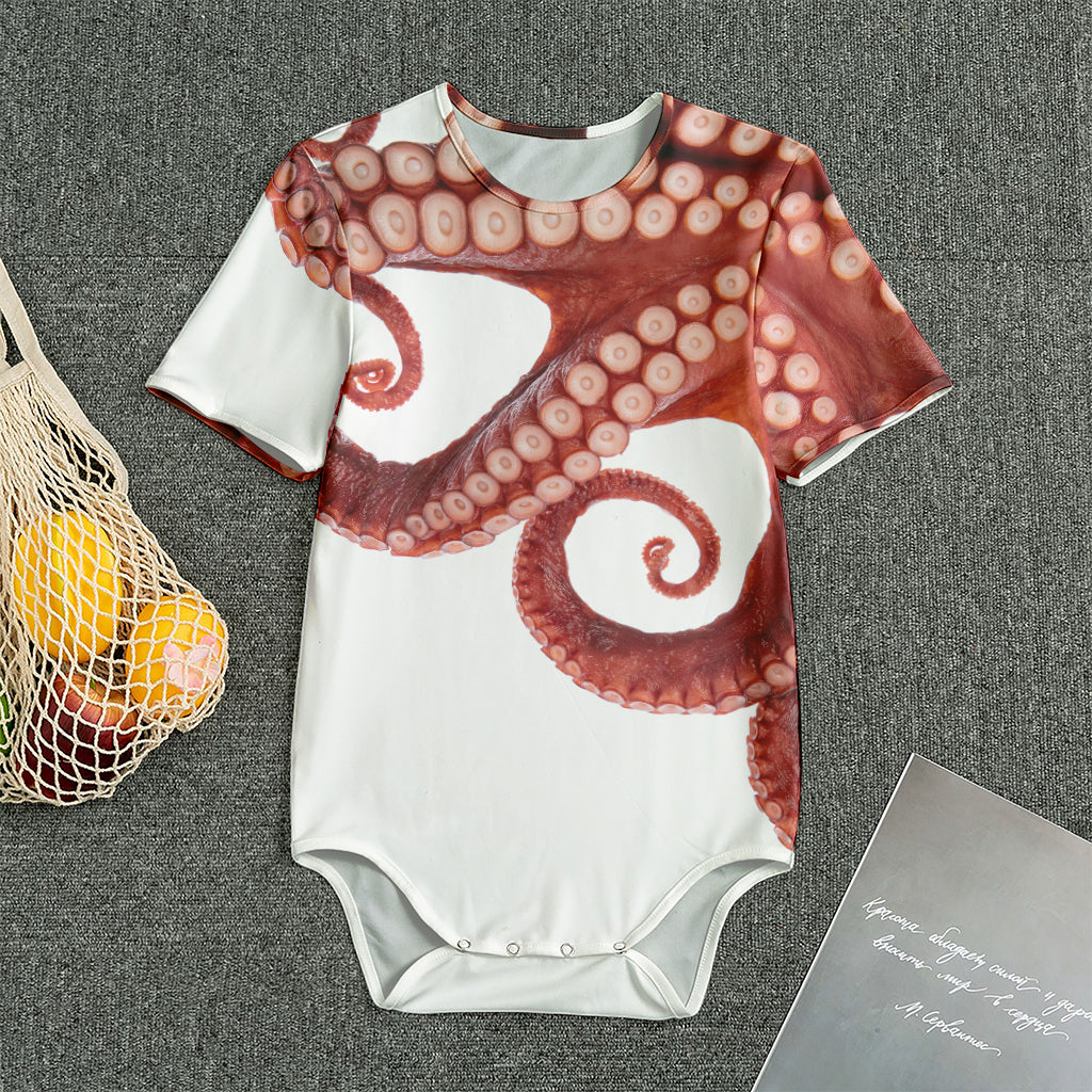 Tentacles Of Octopus Print Men's Bodysuit