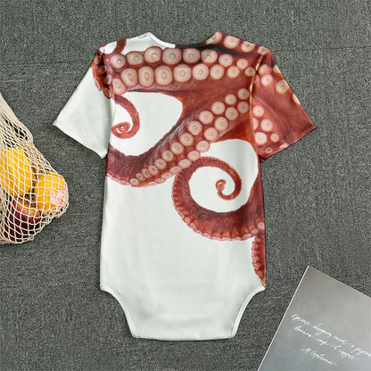 Tentacles Of Octopus Print Men's Bodysuit