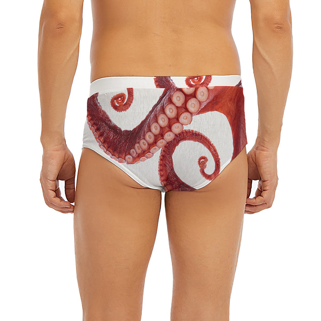 Tentacles Of Octopus Print Men's Briefs