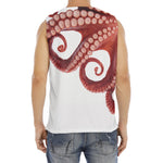 Tentacles Of Octopus Print Men's Fitness Tank Top