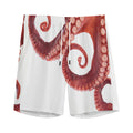 Tentacles Of Octopus Print Men's Athletic Shorts