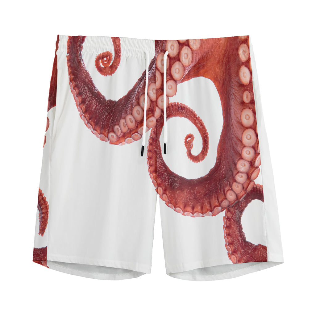 Tentacles Of Octopus Print Men's Sports Shorts