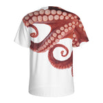 Tentacles Of Octopus Print Men's Sports T-Shirt