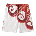 Tentacles Of Octopus Print Men's Swim Trunks