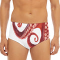 Tentacles Of Octopus Print Men's Triangle Swim Briefs