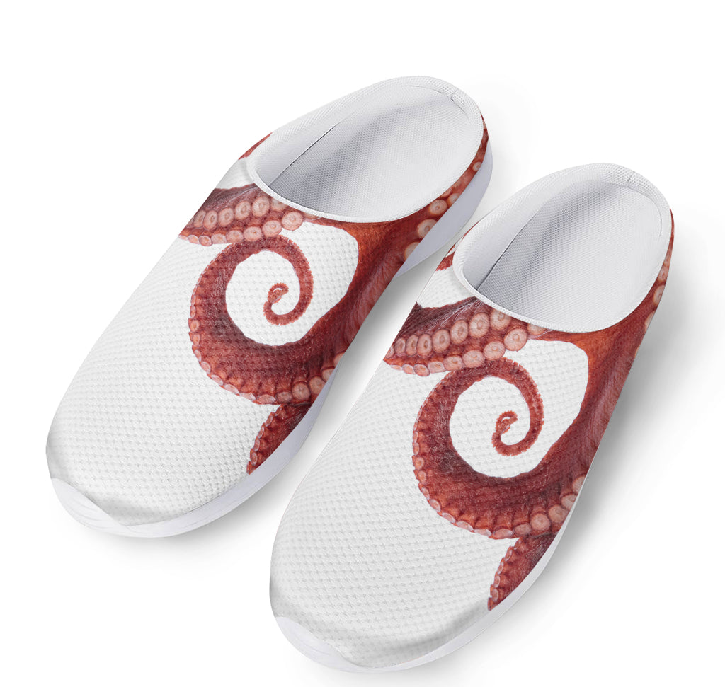 Tentacles Of Octopus Print Mesh Casual Shoes
