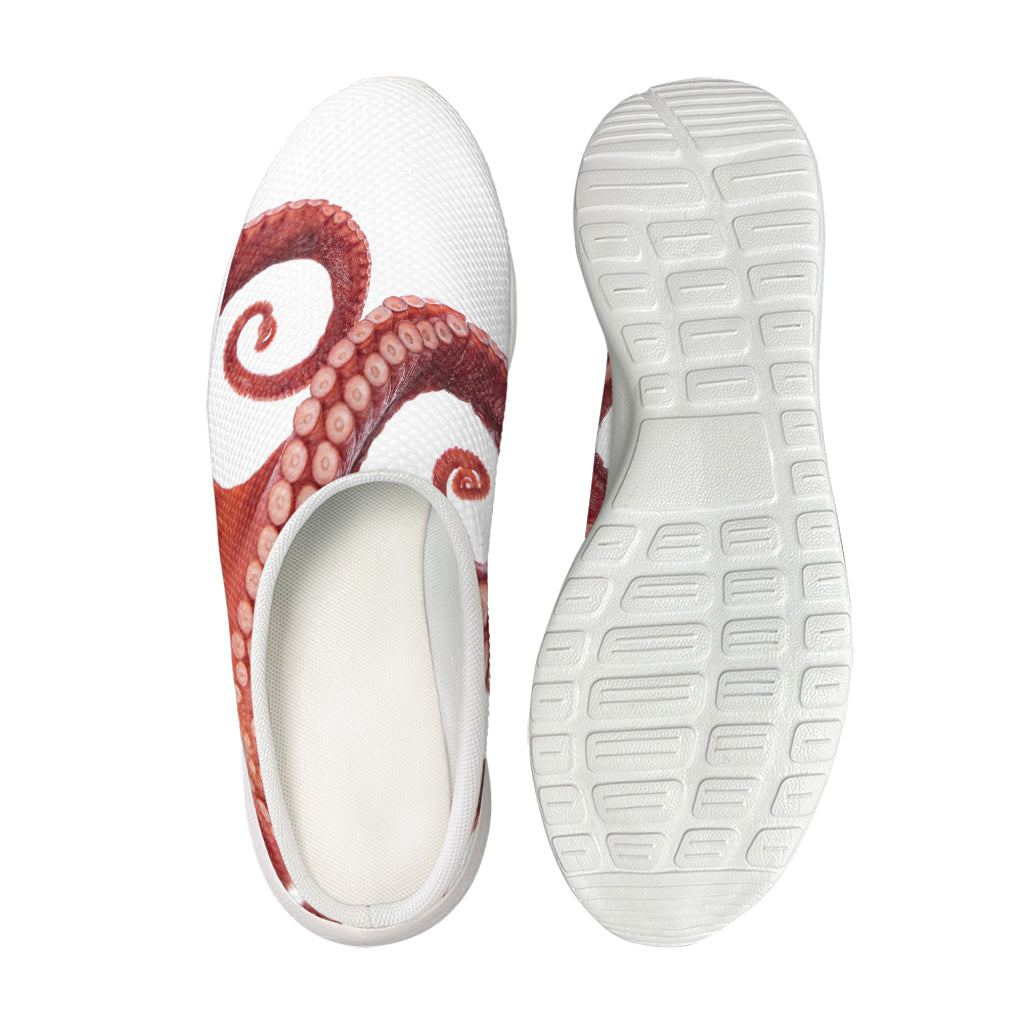 Tentacles Of Octopus Print Mesh Casual Shoes