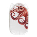 Tentacles Of Octopus Print Mesh Laundry Hamper
