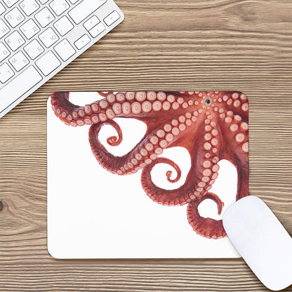 Tentacles Of Octopus Print Mouse Pad