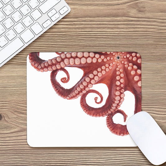 Tentacles Of Octopus Print Mouse Pad