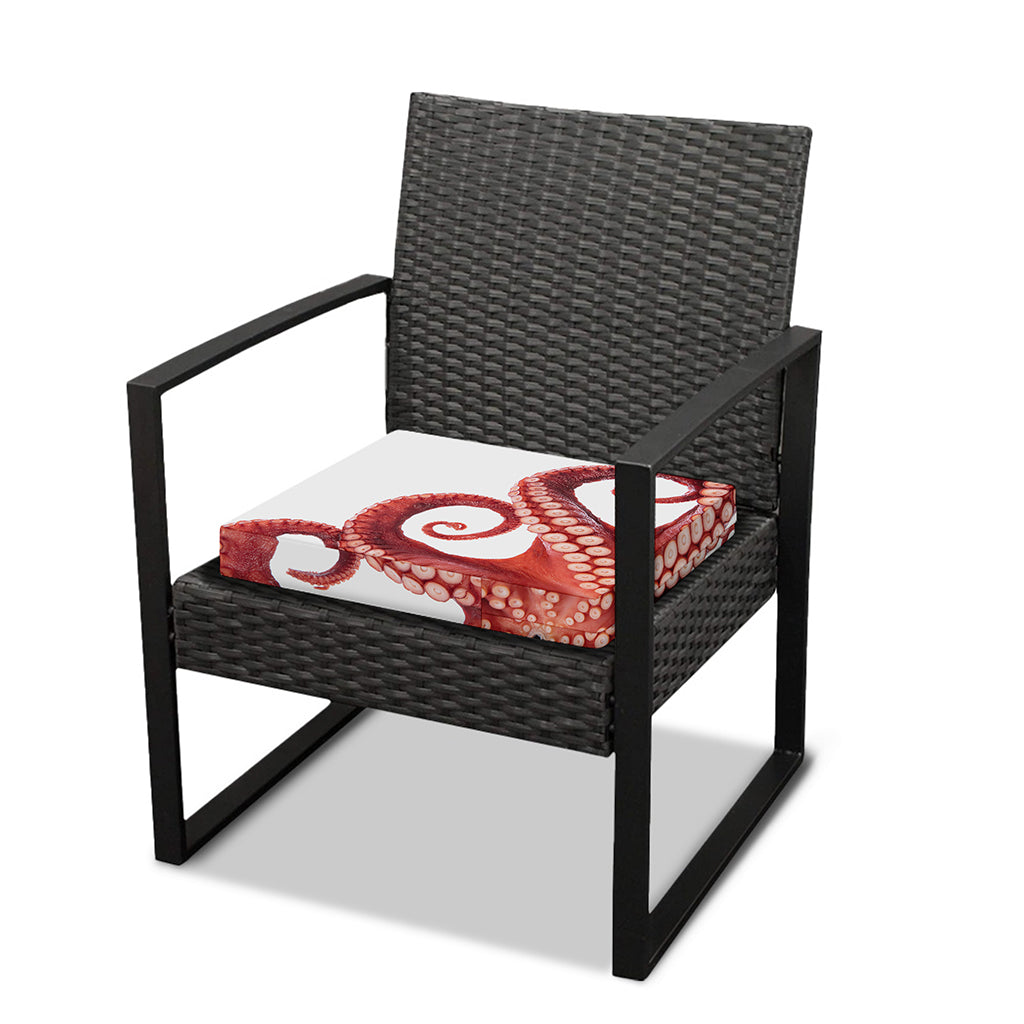 Tentacles Of Octopus Print Outdoor Seat Cushion Cover