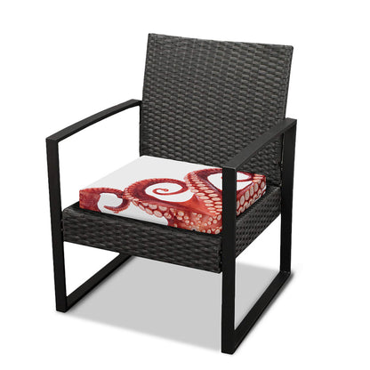 Tentacles Of Octopus Print Outdoor Seat Cushion Cover