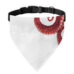 Tentacles Of Octopus Print Over The Collar Dog Bandana
